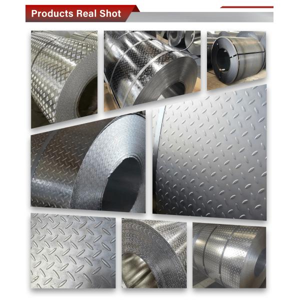 Hot Selling Anti-Slip DX51D Zinc Coated Galvanized Pattern Steel Plate JIS AISI ASTM GB EN Special Industry Cutting Sheets