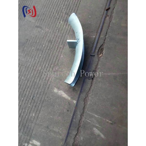 Heavy Duty Galvanized Steel Cable Protective Bend Board for Underground Cable Installation