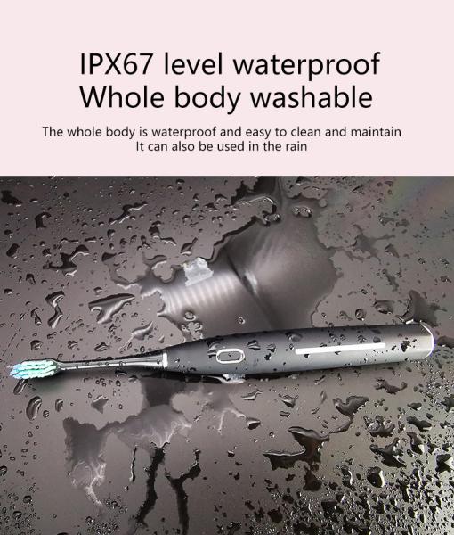 Multiple Color 300g 700mAh DC3.7V Rechargeable Electric Toothbrush