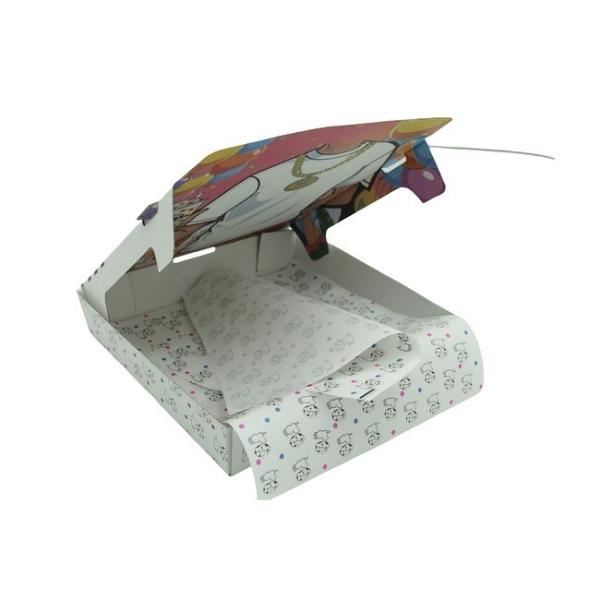 Grease Resistant 10x10 Inch Kraft Deli Paper Deli Wrap Wax Paper