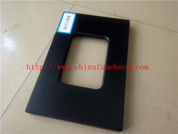 Epoxy Resin Chemical Resistant Worktops Black Color Anti Corrosion