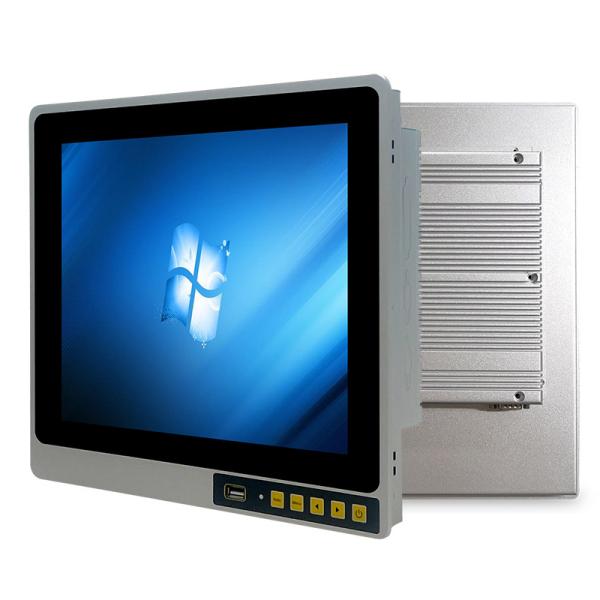 À vendre 15 pouces ordinateur industriel I5 7300U LCD écran tactile Moniteur 8G 128G Panneau mural Montage PC Panneau industriel embarqué PC