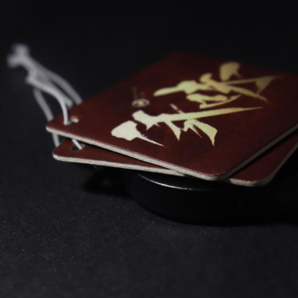 OEM 2mm Thickness Hanging Paper Air Freshener For Bathroom