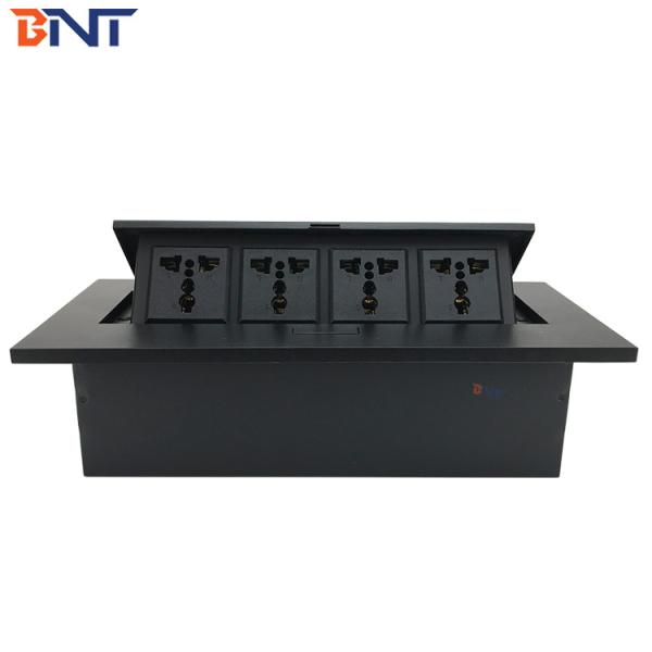 BNT 11+ years factory supply pop up type hidden table  desktop  power socket box