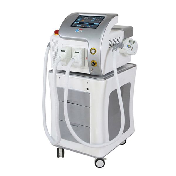 Professional IPL DPL System Multi Wavelength Skin Treatment Platform With UK Heraeus Lamp