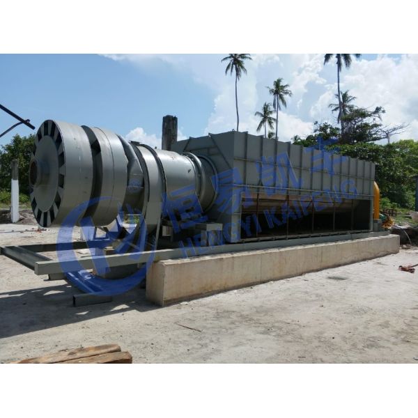 Semi-Automatic Carbonization Furnace with 10-12T/D Capacity and 500-600℃ Temperature Range for Biomass Processing