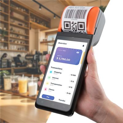 Customized Android Mini POS Terminal 4GB 64GB Smart Restaurant POS With 7.6V 3200mAh Battery