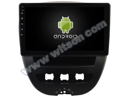 Ecrã de 9/10.1 Para Peugeot 107 Toyota Aygo Citroen C1 2005 - 2014 Car Multimedia Stereo