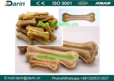 Flour Column and Three Board Rawhide Pet Bone dog food machinery with ISO9001
