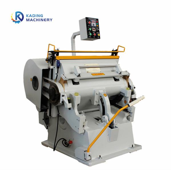Heavy Duty Die Cutting Creasing Machine 20 Sheets/Min For Cutting Corrugated Carton Board