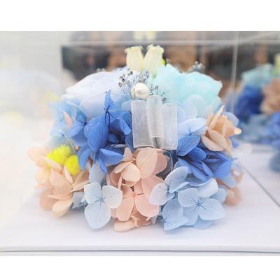 Colorful Vivid Preserved Rose Gift Box Can Lasting For A Long Time