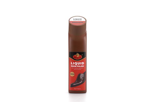 Polonês líquido para botas Brilho 2.5 FL OZ 75ml para couro de todas as cores Limpeza líquida de sapatos