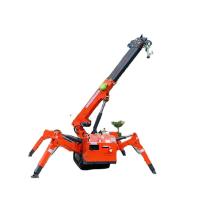 Mini-gran d'araignée en acier Téléscopique 3 tonnes 5 tonnes 8 tonnes 12 tonnes électrique et diesel