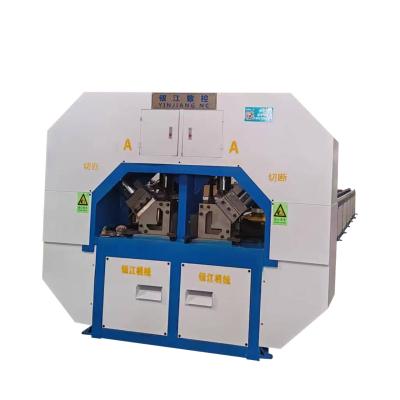 2500kg Automatic 6 Meter Hydraulic Blue Punching Press Machine For 5mm Metal Cutting Processing