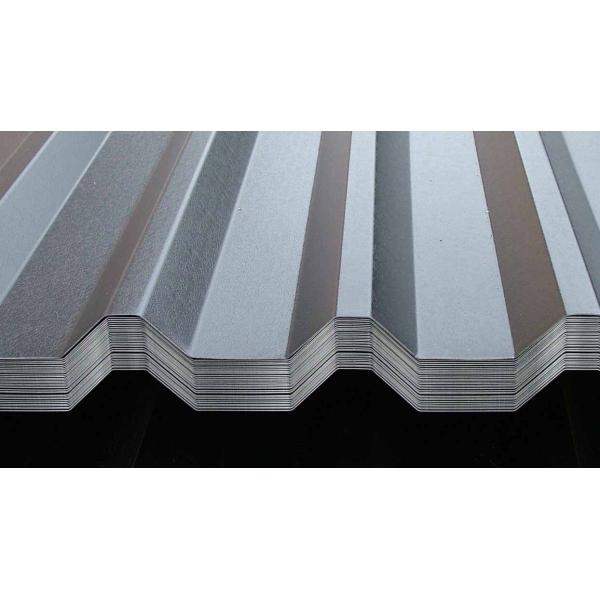 Z80 0,14 мм оцинкованный гофрированный металлический кровельный лист для устойчивости к коррозии