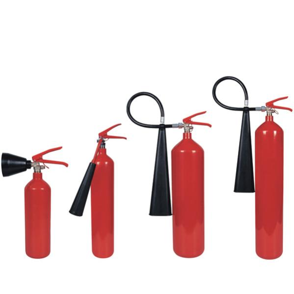Empty Carbon Dioxide Fire Extinguisher Cylinder , 3 - 12kg Commercial Fire Extinguisher