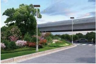 60 LED Solar Powered Street Lights Aluminum Alloy IP65 Waterproof 1700-3200lm