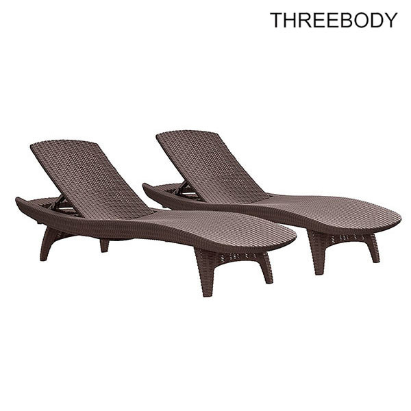 Comfortable Patio Furniture Chaise Lounge , Outdoor Furniture Pool Chaise Lounge Chairs