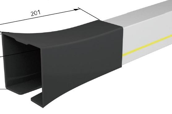 Power Multiple Insulation Conductor Rails With Transfer Guides