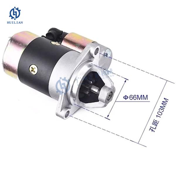 Мотор стартера 89065 01183599 совместимый с Deutz BF4M011F KS30 12V 9T HAMM HD12 HD10 HD70 HD75