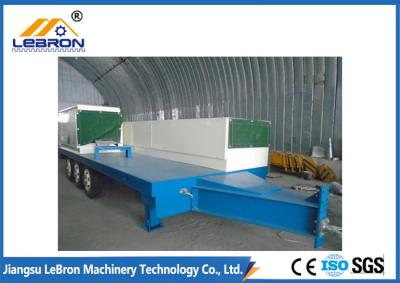 White color 2018 new type K Span Roof Panel Roll Forming Machine made in China PLC Control Automatic