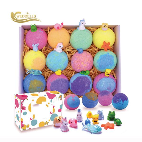 Custom Scents Bath Bomb Box Set , Private Label Cream Bath Bomb For Moisturizing