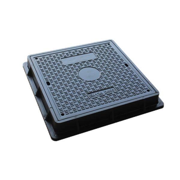 Couverture de conduit carré en résine composite FRP/SMC/GRP en fibre de verre pour la route de jardin