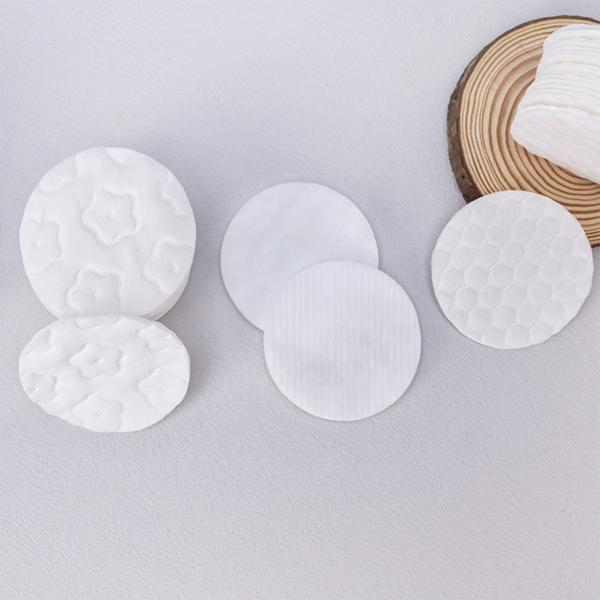 5.8cm Polisseuse de coton jetable Ronde Polisseuse de coton cosmétique pour le visage