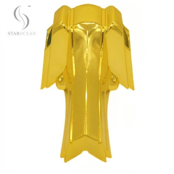 Золотые пластиковые аксессуары для гробов, металлизированное покрытие деталей гробов 10# G