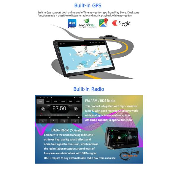 Android 2GB 32GB автомобильная стереосистема с GPS WIFI Mirrorlink навигационное радио для Toyota Camry 2007-2011