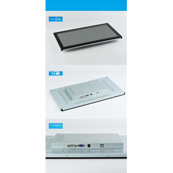 Встроенный настенный Общий сенсорный дисплей 17 дюймовый открытый рамок Сенсорный дисплей Промышленный сенсорный экран Монитор VGA HDMI USB