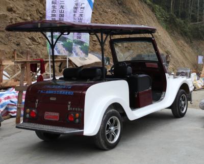 4 Seats Electric Vintage Cars With Powerful Motor Classic Tour Car Old Style