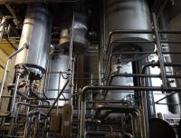 Evaporateur industriel MVR pour liquide salin inorganique avec réduction de volume de 70 à 95%