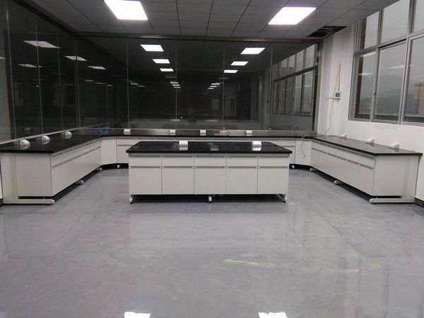 Кислотоупорная деревянная верхняя часть Суда твердого тела ручки 12.7mm сплава алюминия мебели лаборатории