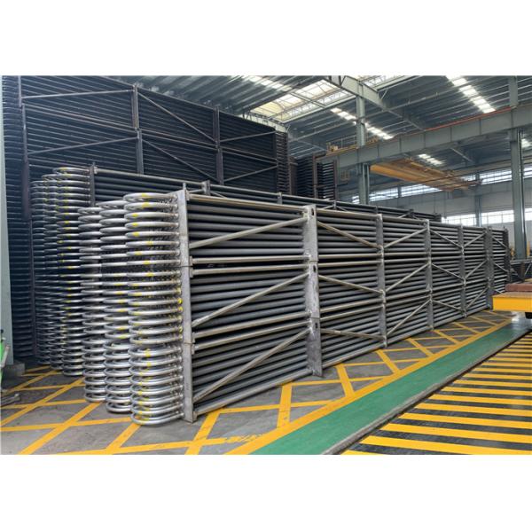 Sugercane Boiler Economizer Serrated Fin Tube For Superheater Heat Exchanger