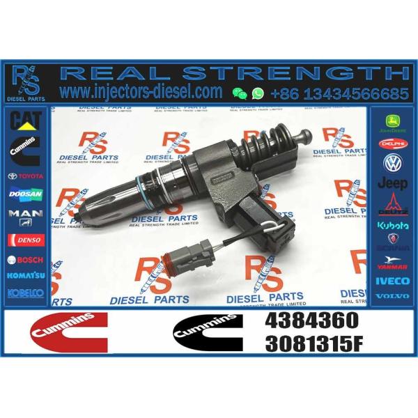 Cummins NTA855 QSN N14 Использованные детали двигателя Инжектор 4384360 Модель для машинного ремонта с 6-месячной гарантией