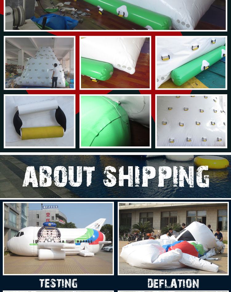 Factory Outlet Inflatable Water Iceberg Inflatable Floating Water Park Games