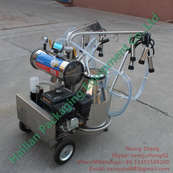 CE Certificate Portable Milking Machine for Cow Dairy Farm Milking