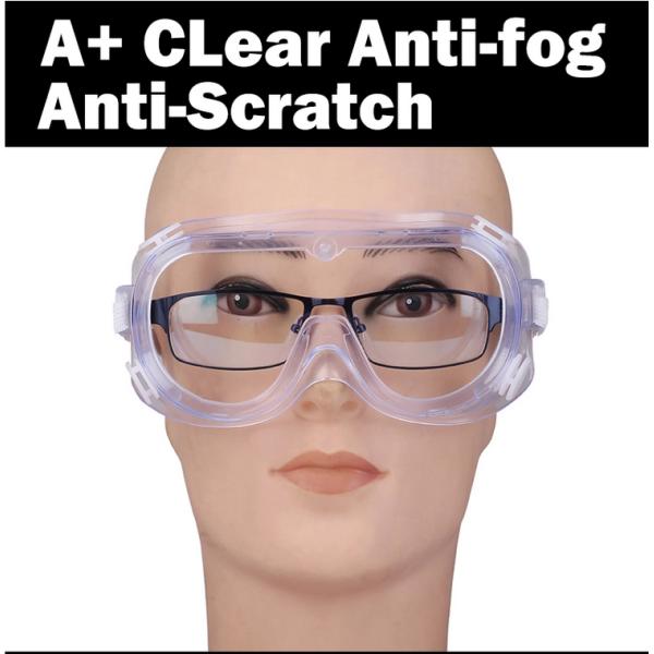 Ozone Disinfecting Class I 17cm Medical Protective Goggles