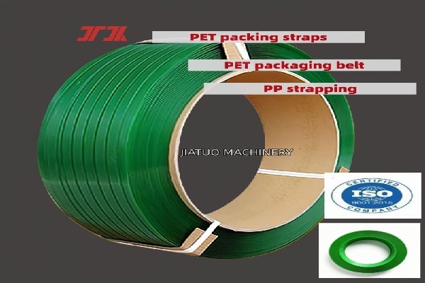 Green PET Packaging Strap Band PET strapping PET packaging belt for Pneumatic strapping tools