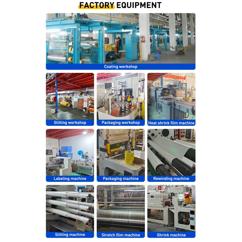 Bulk Clear Packing Tape Big Rolls For Warehouse Storage E Commerce Parcel Shipping