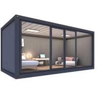 Container d'expédition pliable portable à domicile écologique avec des matériaux durables