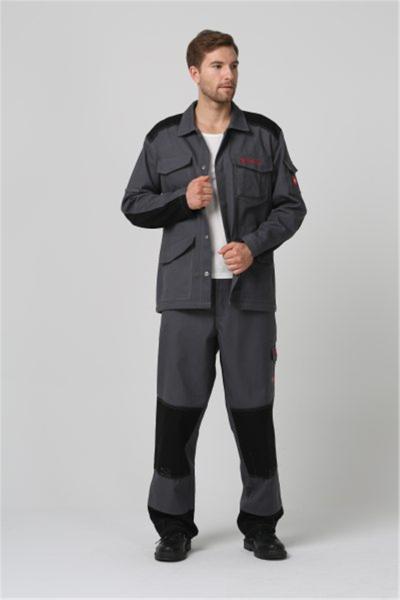 350gsm Fr Rated Winter Coats  , EN11611 Fire Retardant Apparel With Studs