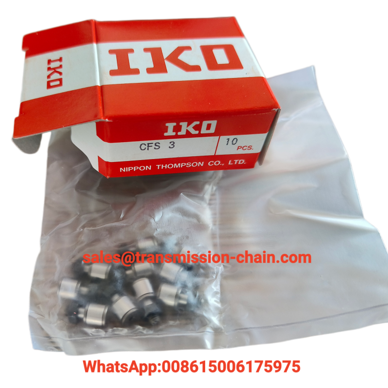 Japan Origin IKO CFS3 Miniature Cam Follower Bearing Stud Type Track Roller Bearing