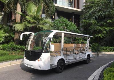 White Electric Tourist Vehicles Mini Electric Tour Bus Original IN - POWER AC Controller