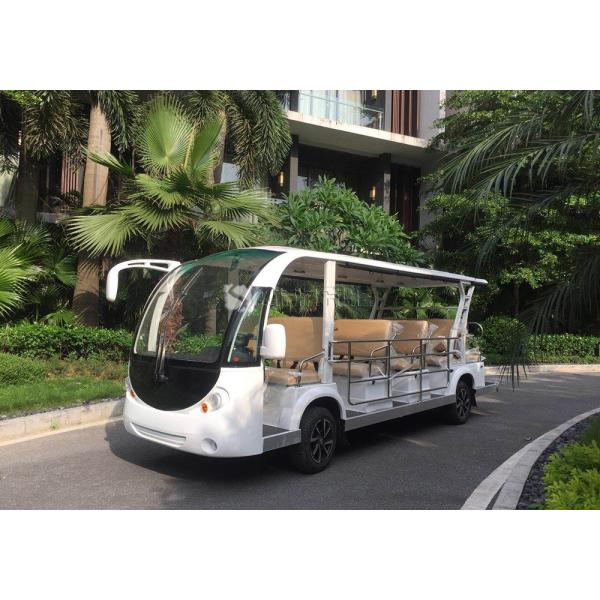 20 Seat Big Electric Sightseeing Car Electric Tourist Vehicles For Amusement Park