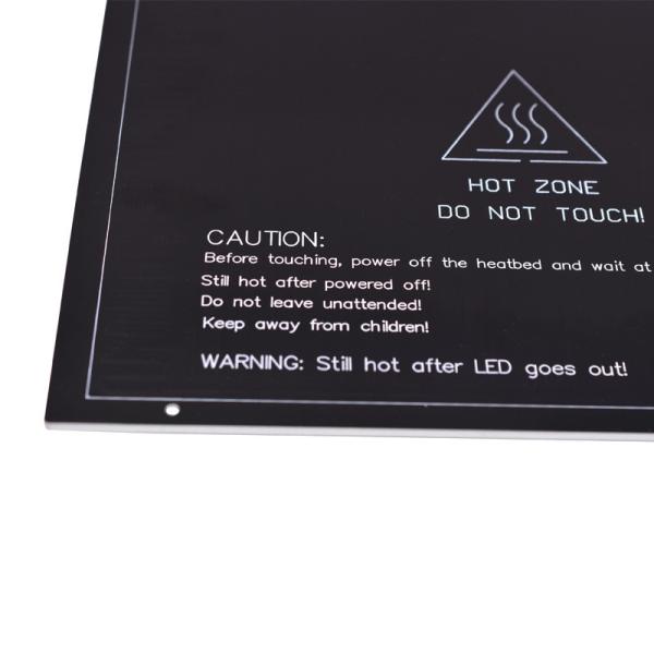 220mm*275mm*3mm 24V 200W MK3 3D Printer Heatbed Aluminum Substrate