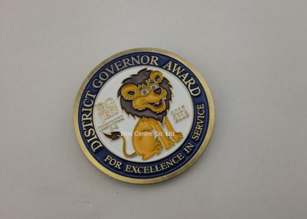 Personalized Enamel Coins For Promotional Gifts , Die Stamped Navy Seal Challenge Coin