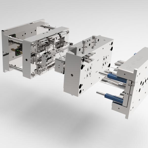 Small Plastic Cold Water Tap Injection Mold for Plastic Appliance Replacement