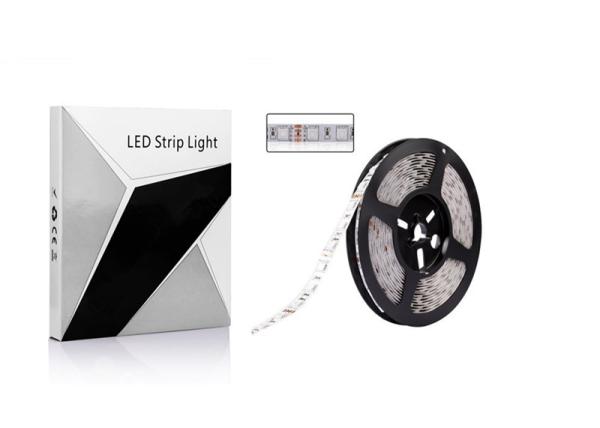 Copper PCB RGB LED Strip Lights Multi Color , Low Voltage SMD 5050 LED Ribbon Lights